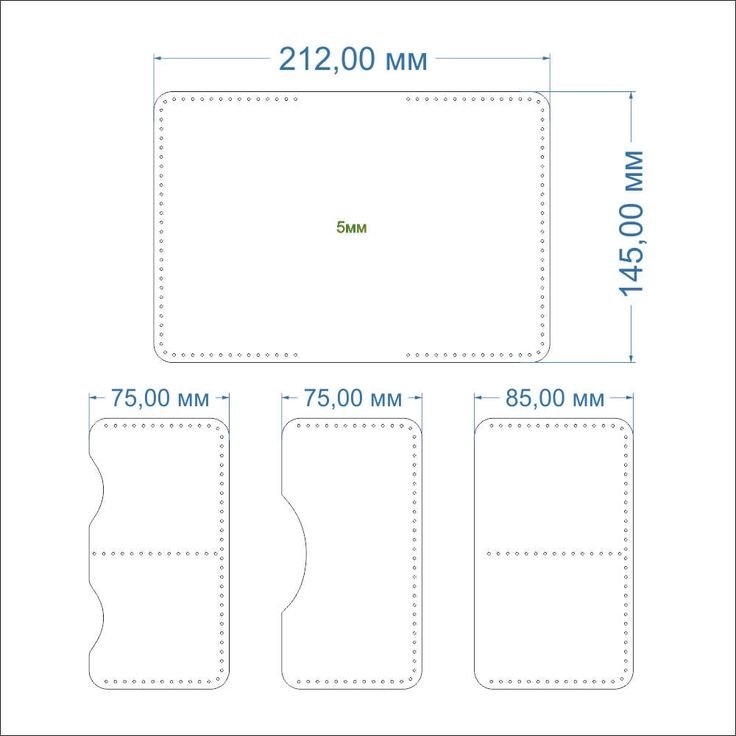 Картхолдер выкройка