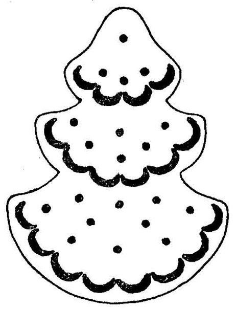 Шаблоны для новогодних пряников