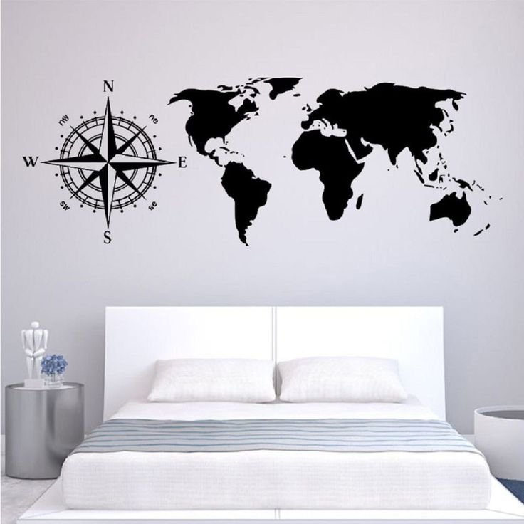 Трафареты для спальни на стену