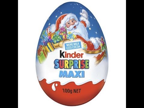 Киндер сюрприз для печати Новогодняя