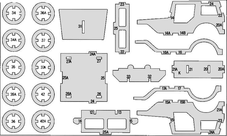 Woodcraft Construction Kit чертежи