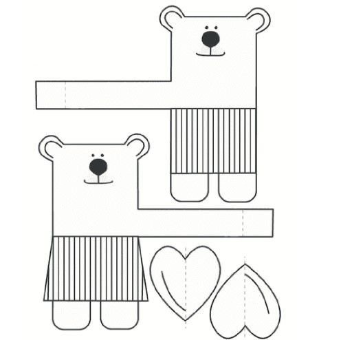 Шаблоны поделок из бумаги для распечатки