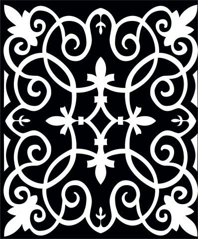 Квадратный орнамент