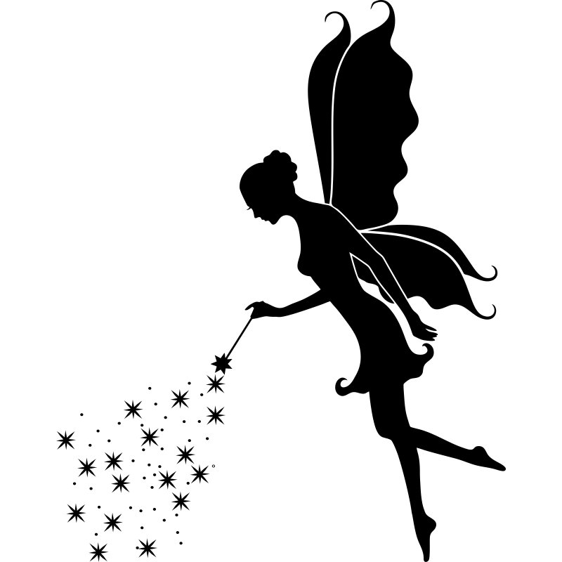 Фея силуэт
