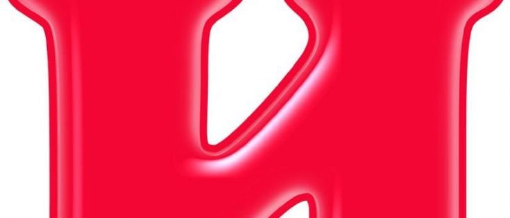 Объемные цветные буквы