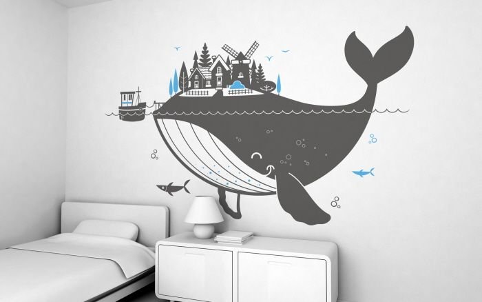 Трафареты для декора детской комнаты