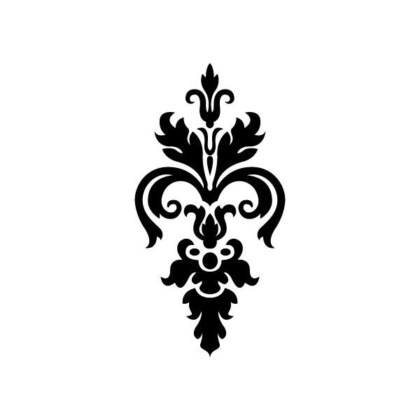 Трафарет вензеля