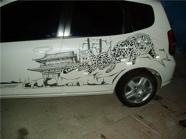 Трафареты для аэрографии на авто