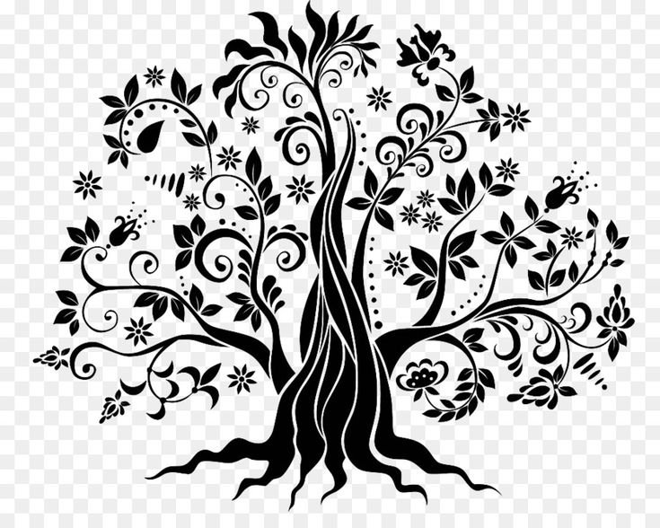 Стилизованные деревья