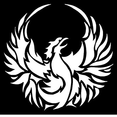 Трафареты для стен Феникс