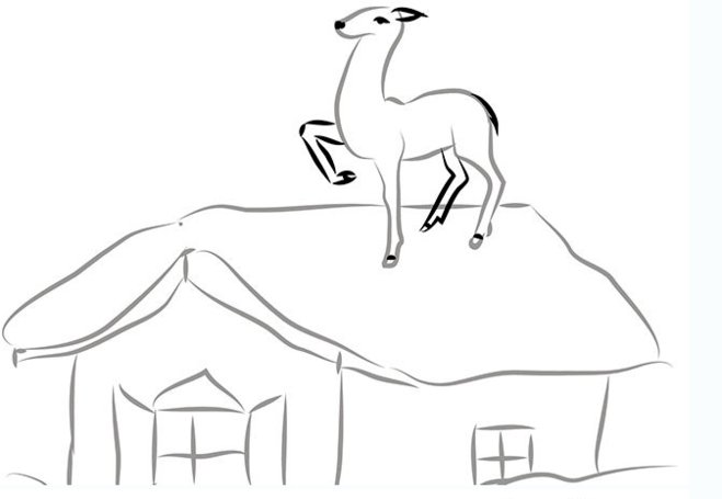 Раскраски к сказке Бажова серебряное копытце