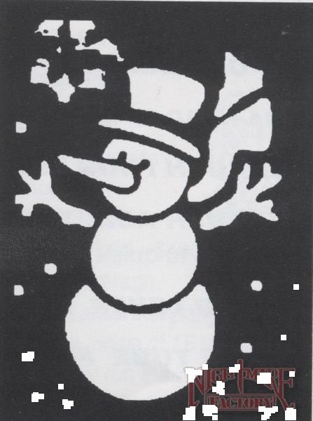 Трафареты для искусственного снега