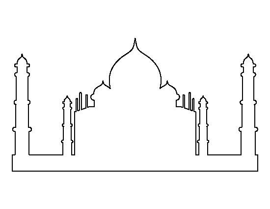 Мечеть шаблон