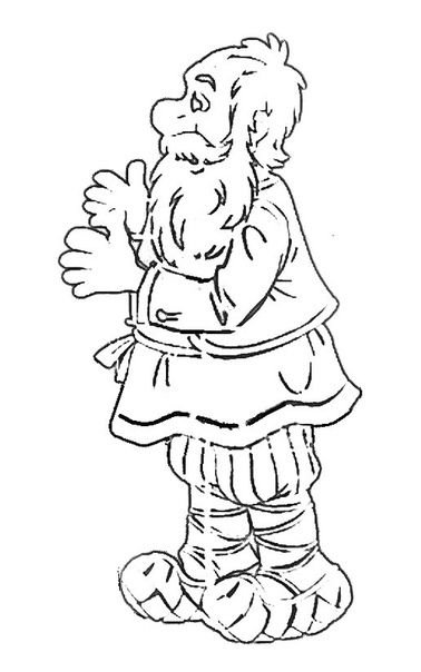 Вытынанка сказочные герои