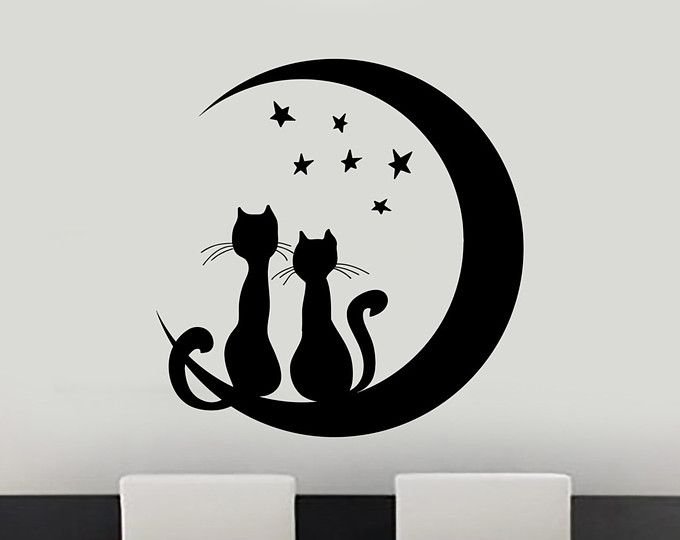 Силуэт кошки