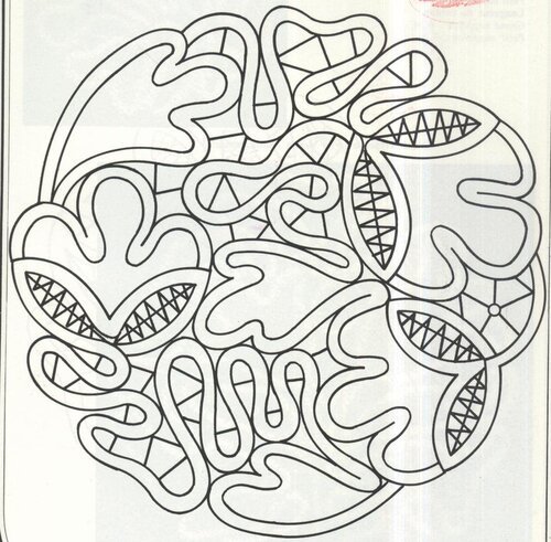 Шнурковое кружево схемы