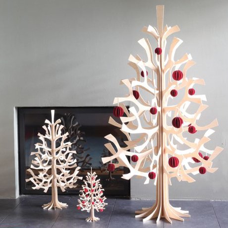 Новогодние деревья из фанеры