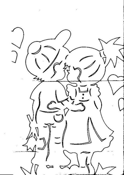 Трафареты на окна ко Дню защиты детей