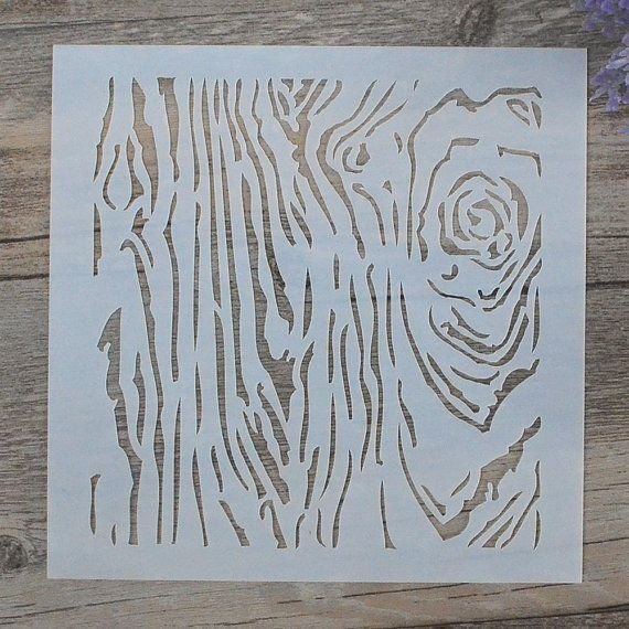 Трафарет кора дерева