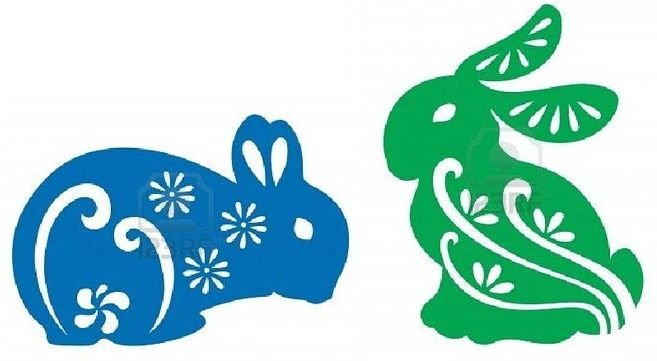 Заяц на окно