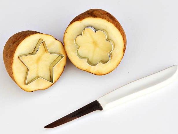 Штамп из картошки