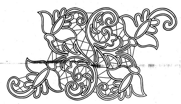 Шаблоны для румынского кружева