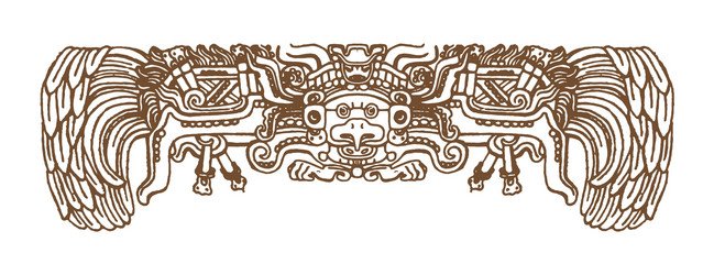 Орнаменты ацтеков Майя инков