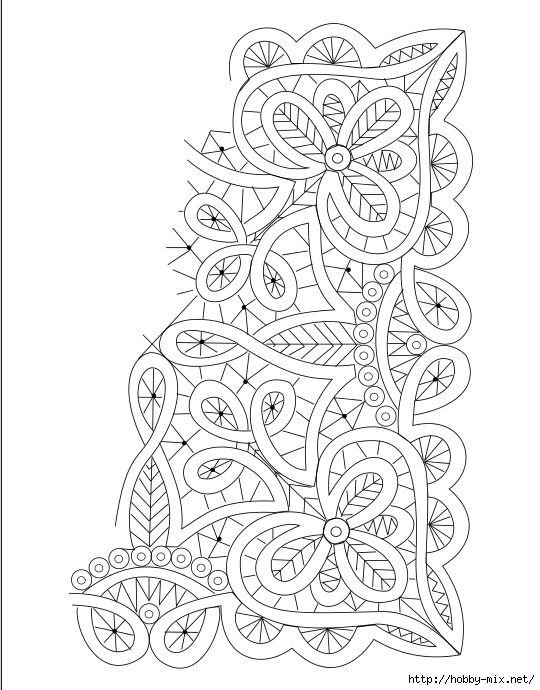 Вышивка Ришелье