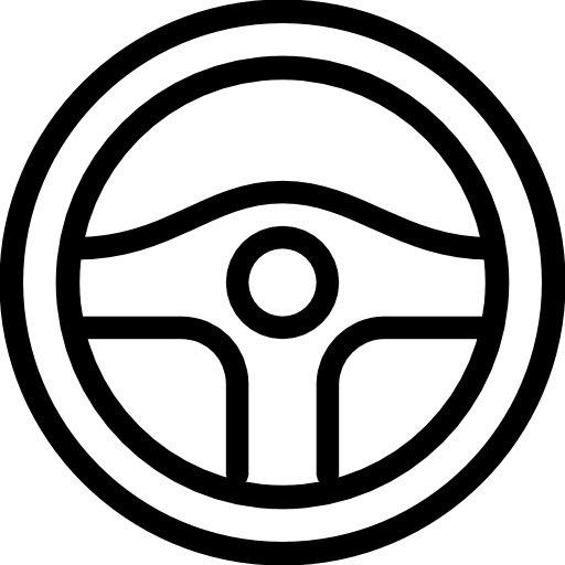 Нарисовать руль автомобиля