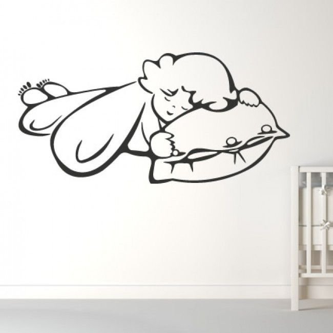 Трафареты для стен в детской