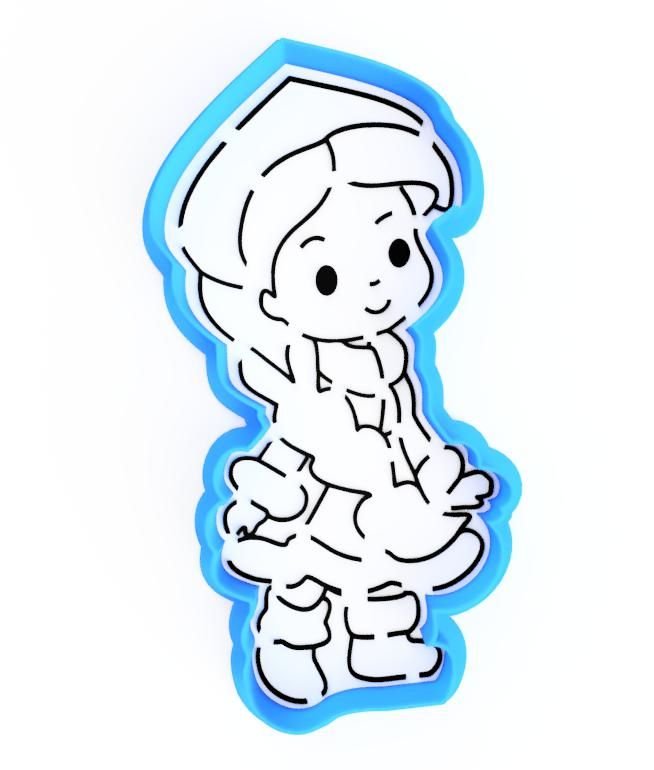 Формочки для пряник Снегурочка