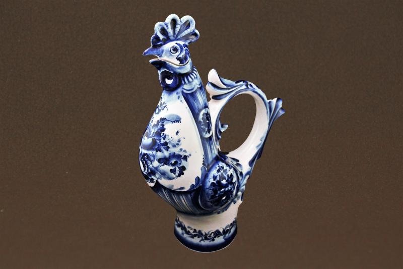 Чайник петушок Гжель Гжель