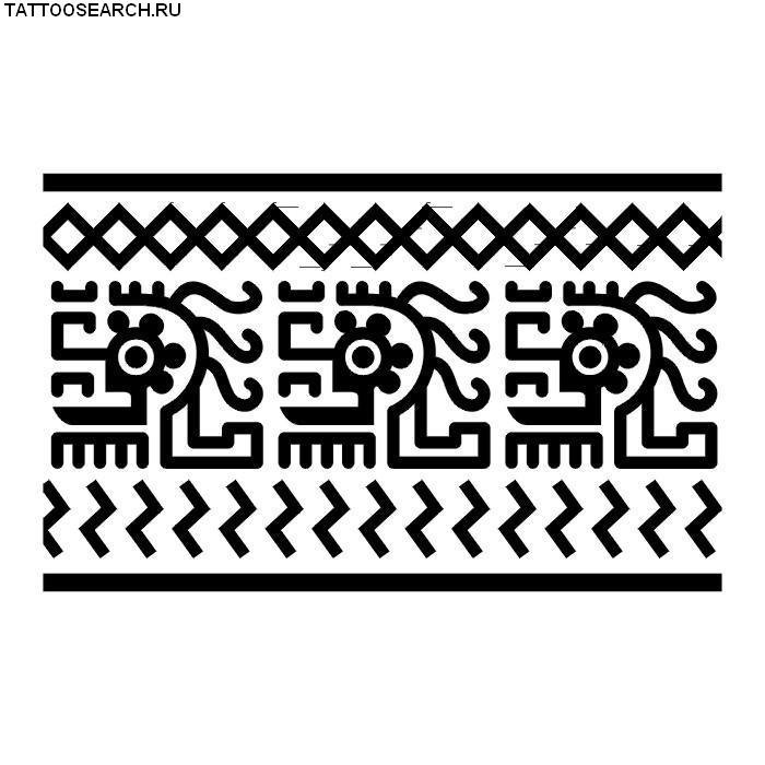 Узоры индейцев Майя