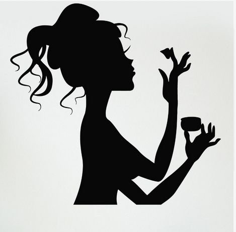 Силуэт девушки