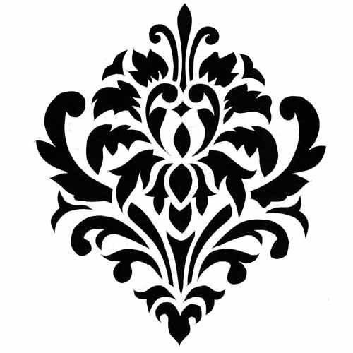 Трафарет Дамаск