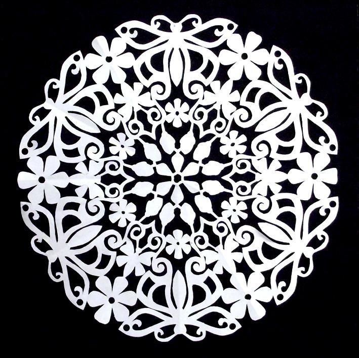 Резные снежинки