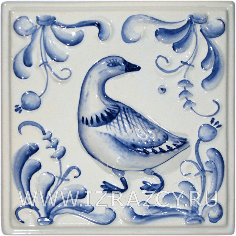 Изразцы Гжель