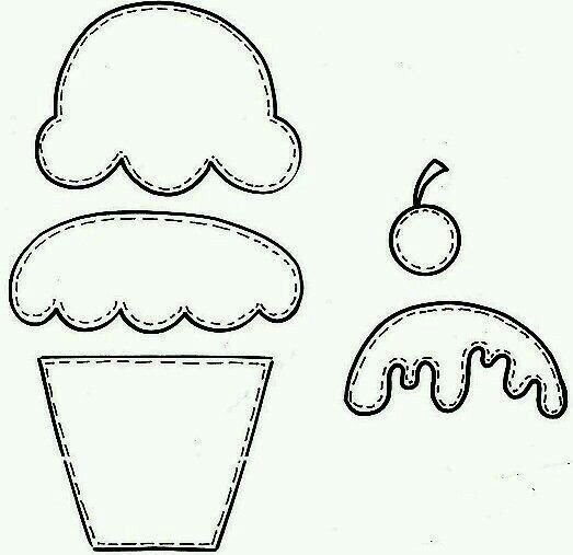 Заготовки из фетра для поделок