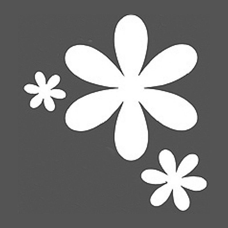 Трафарет "цветы"