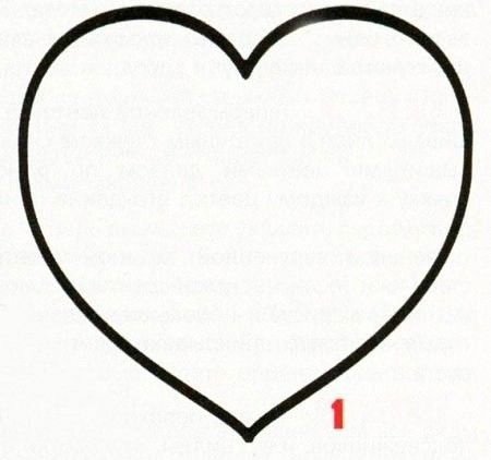 Сердечки для вырезания из бумаги