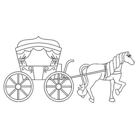 Карета рисунок