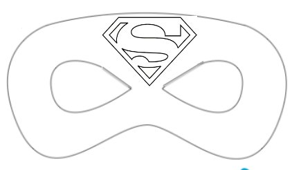 Маска Супермена