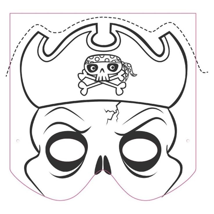 Трафарет - маска