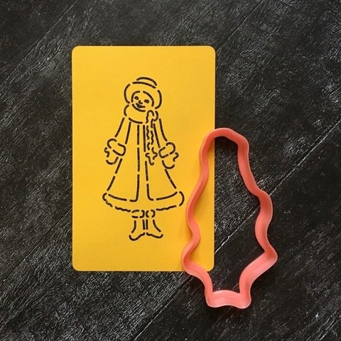 пряник снегурочка