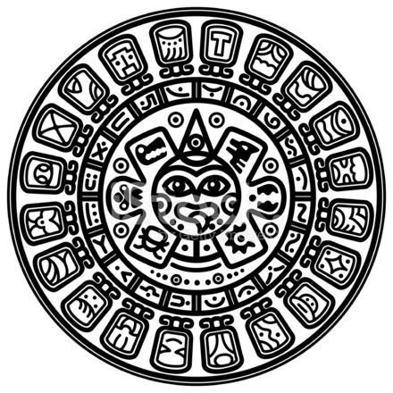 Орнаменты ацтеков Майя инков