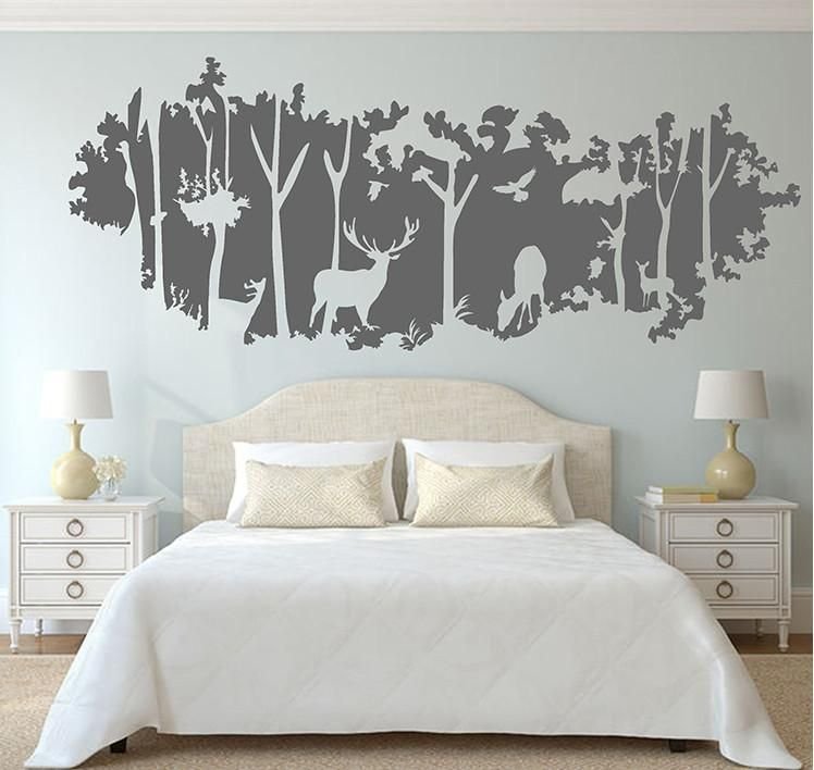 Трафарет интерьерный