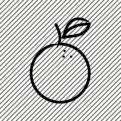 Апельсин раскраска