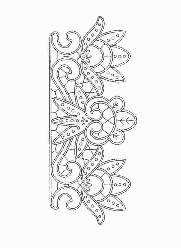 Узоры для точечной росписи контурами