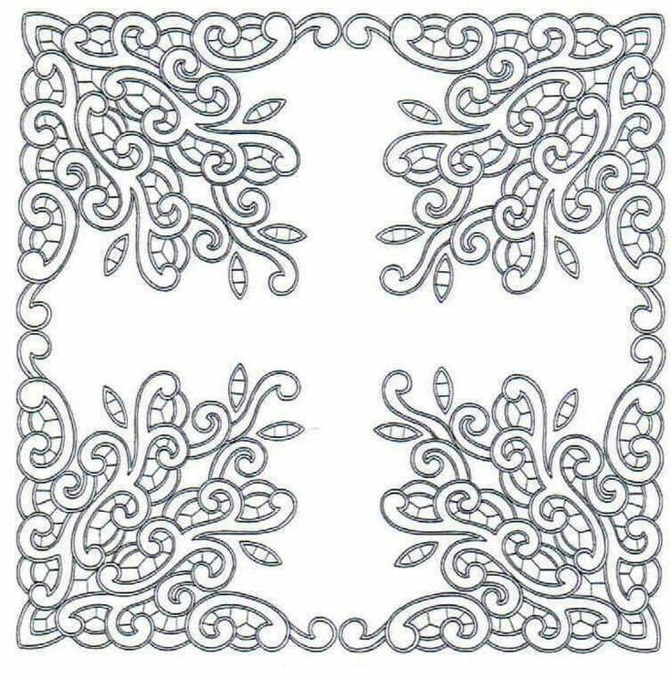 Узоры для точечной росписи