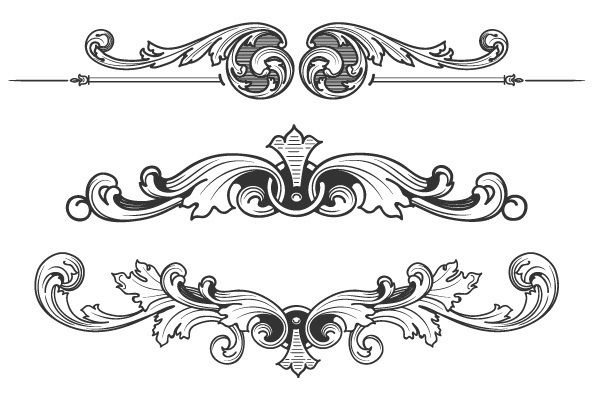 Орнамент вензеля